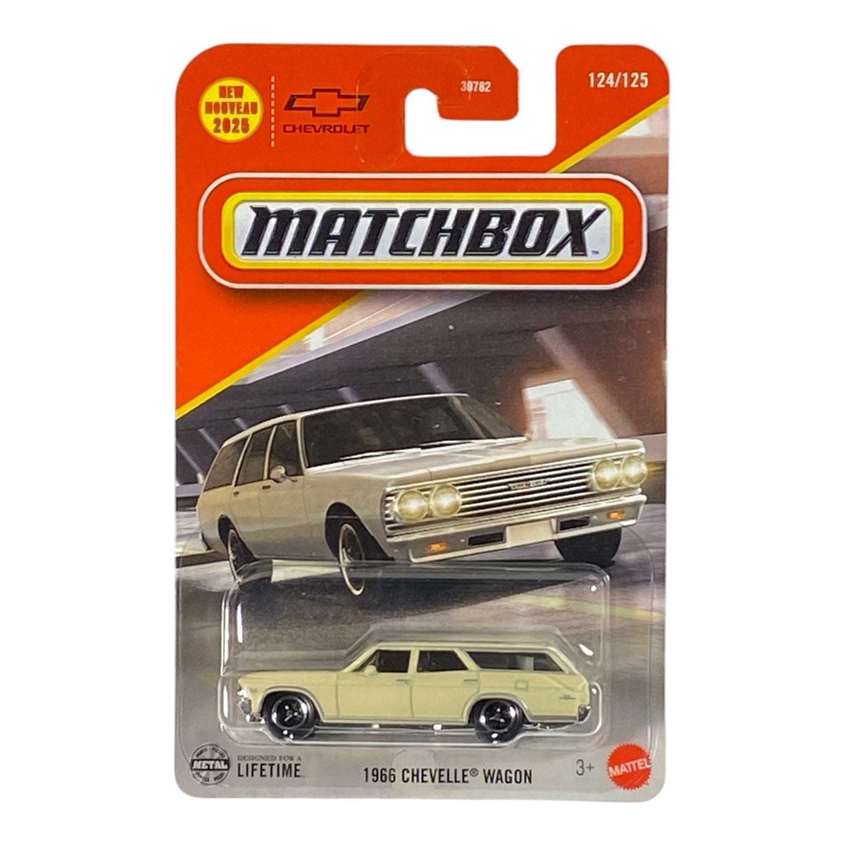 Matchbox 1966 Chevelle Wagon – 2025 Matchbox Series 124/125