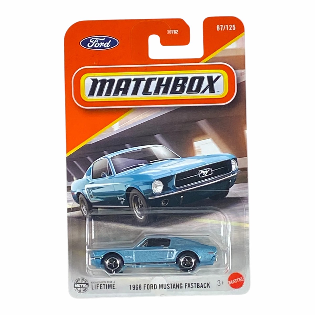 Matchbox 1968 Ford Mustang Fastback | 2025 Matchbox Series 67/125
