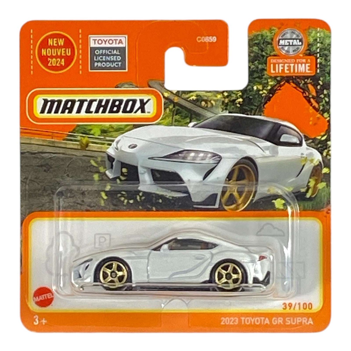 Matchbox 2023 Toyota GR Supra – Matchbox Series 39/199 Short Card