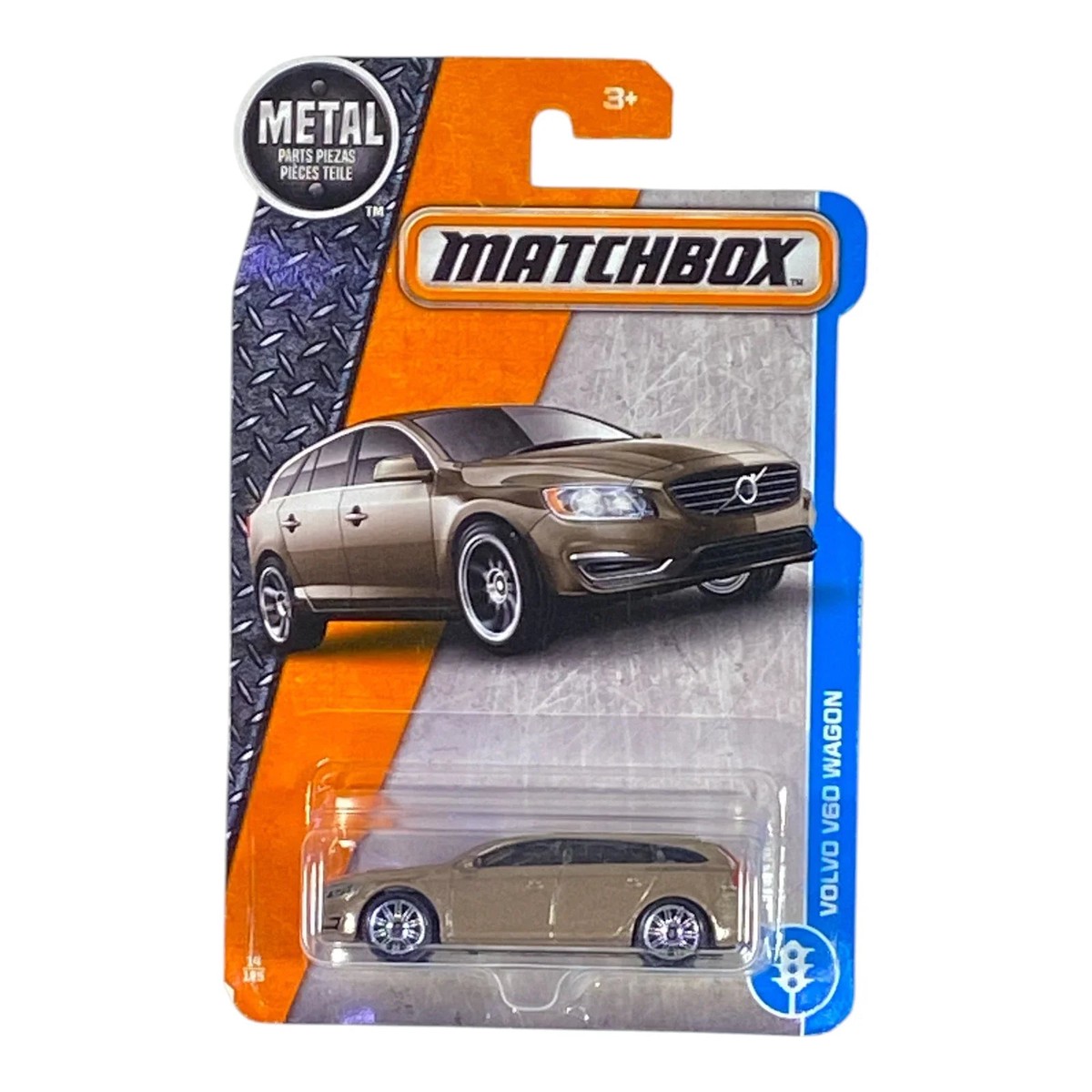 Matchbox Volvo V60 Wagon – 2017 matchbox Explorer Series 14/125 (Damaged Package)