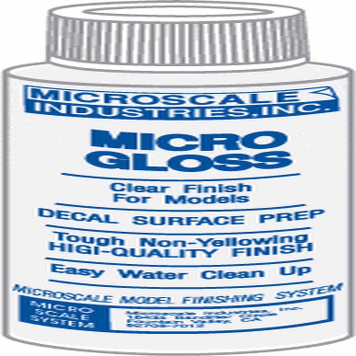 Microscale  Micro Coat Gloss Clear Finish 1oz