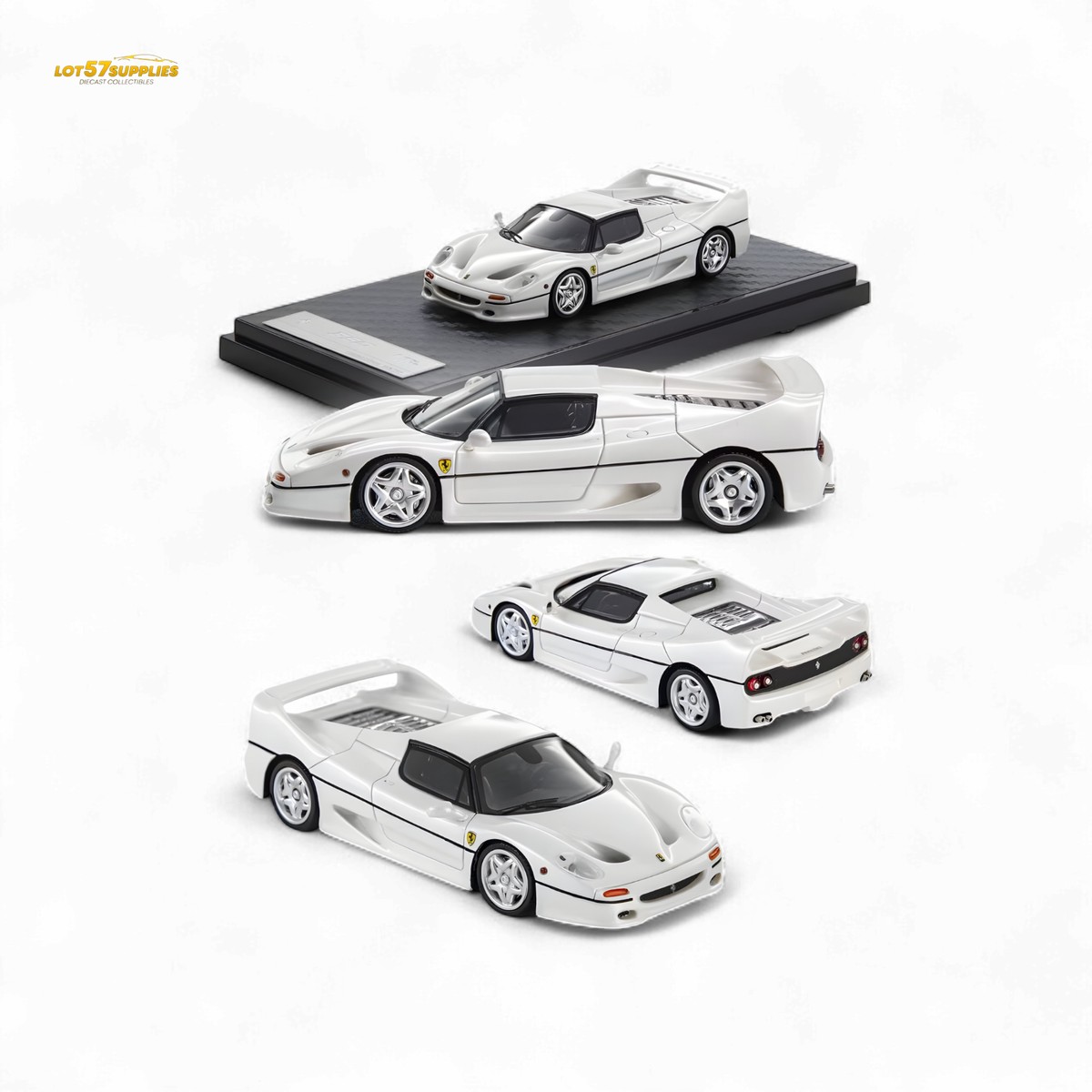 Nice Auto F50 Pearl White 1:64