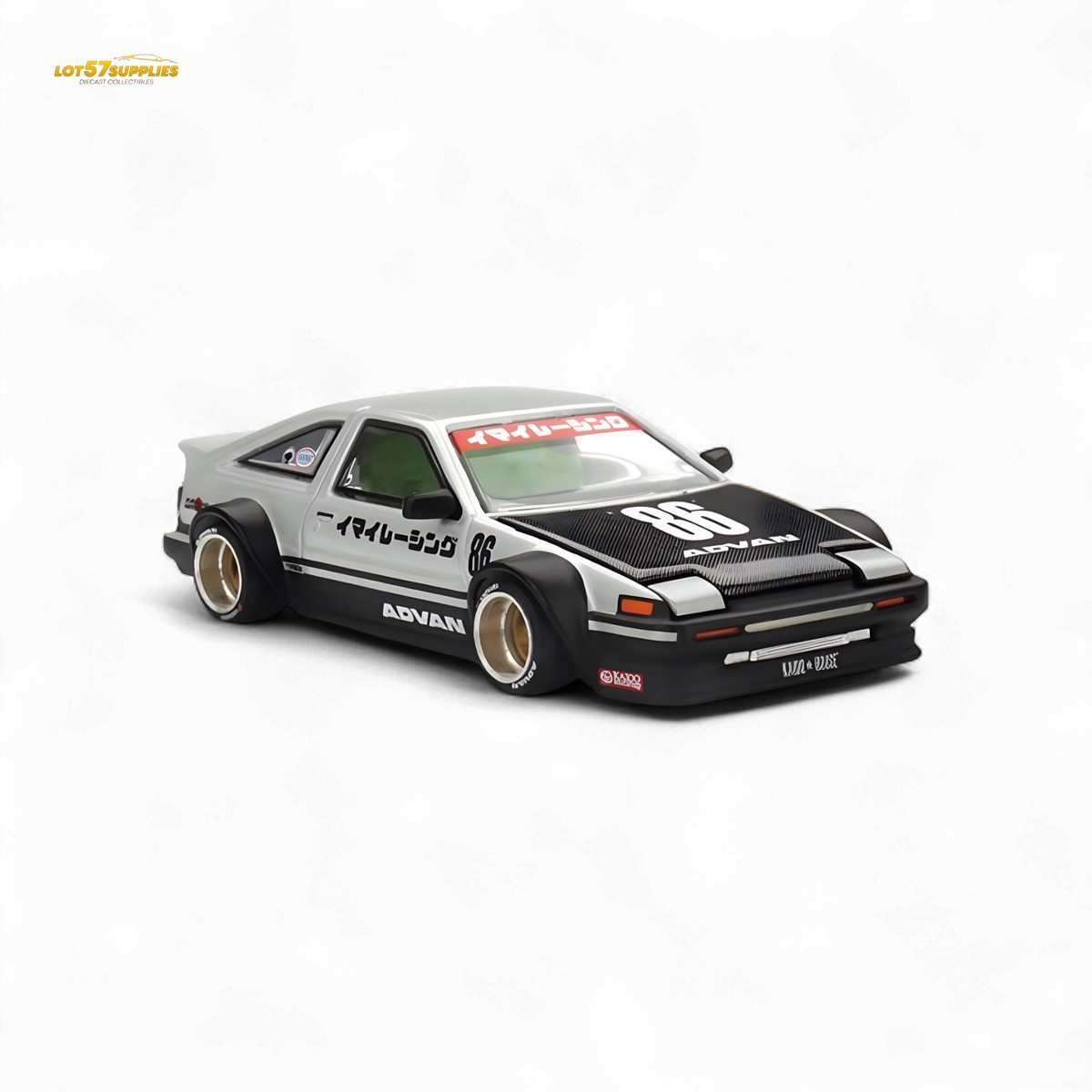 (Pre-Order) KAIDO Toyota AE86 Sprinter Trueno V2 1:64