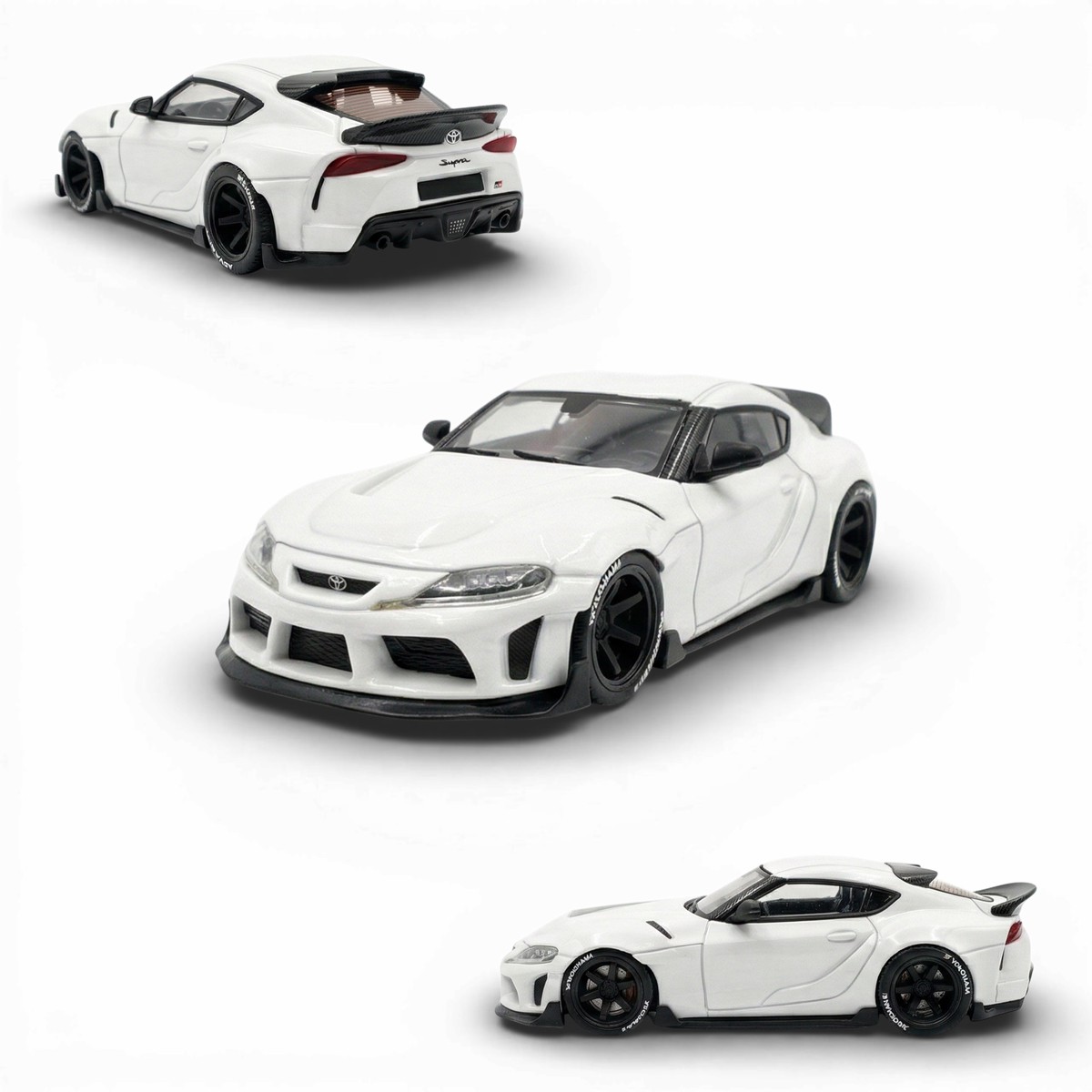 ATOZ Toyota Supra GR White 1:64