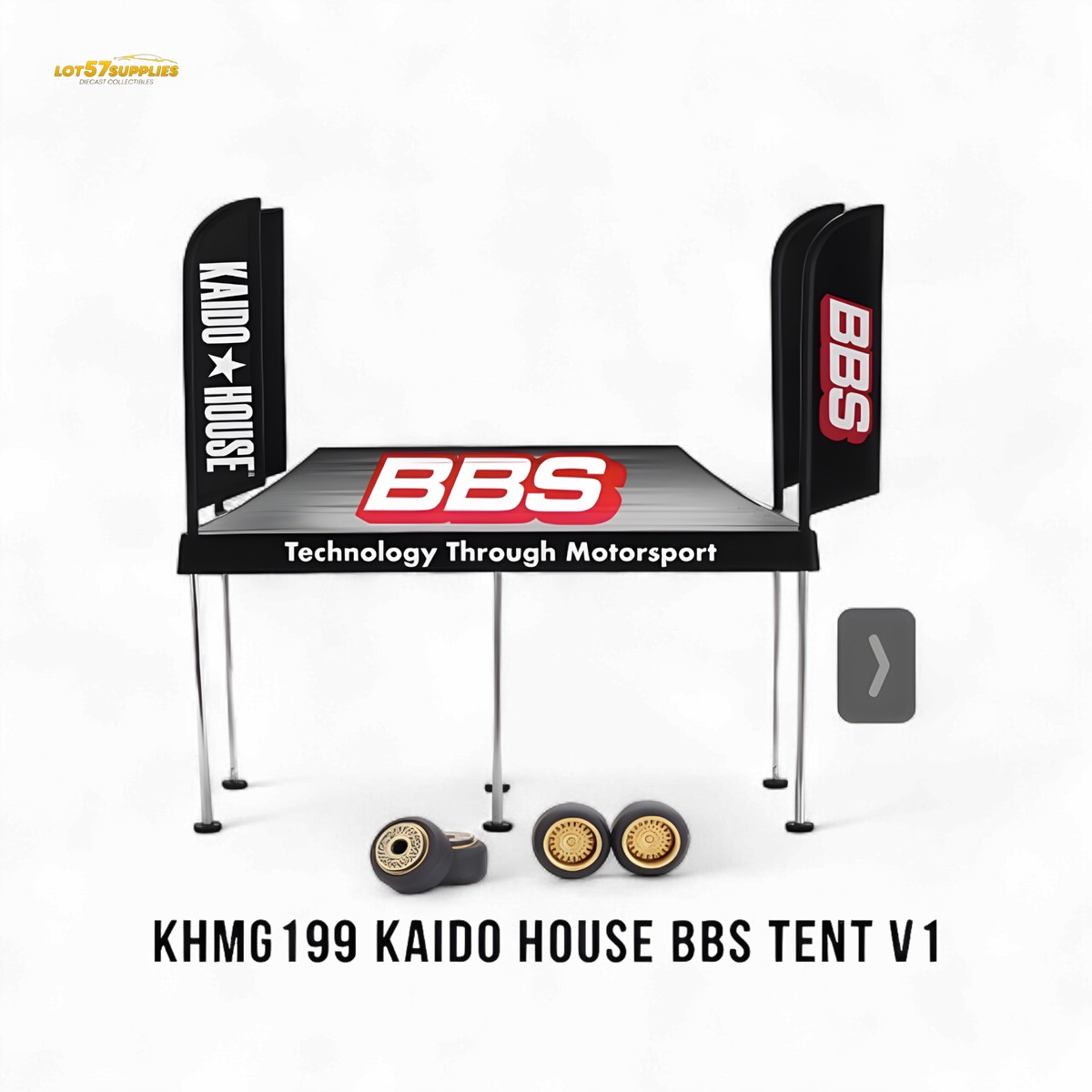 Mini GT Kaido House 86S Tent V1 1:64