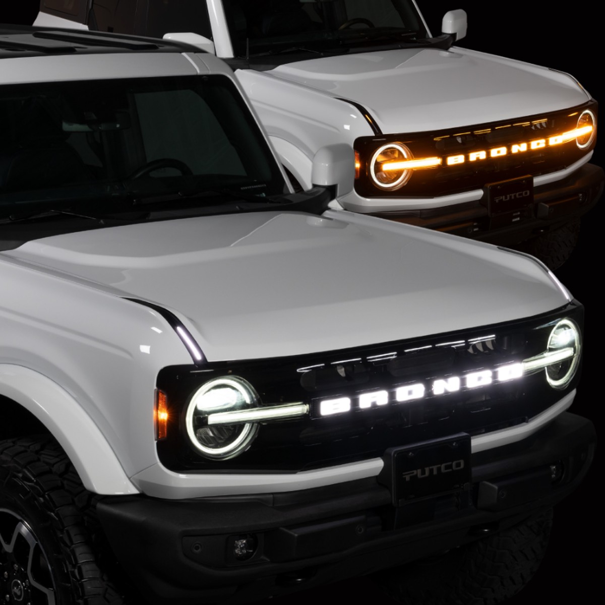 Putco Luminix LED Grille Emblem | with Front Camera (Bronco 2021+)
